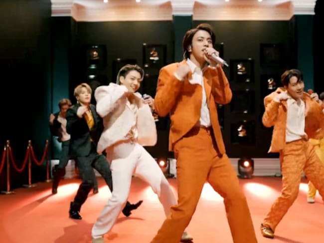 BTS en los Premios GRAMMY de 2021
