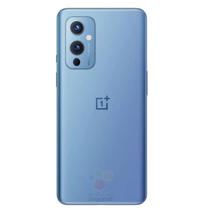 OnePlus 9, también con el logo de Hasselblad.
