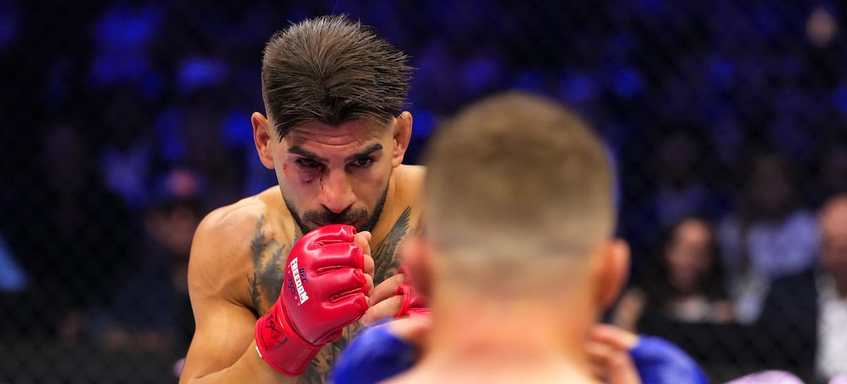 Ilia Topuria en la UFC Freedom 250