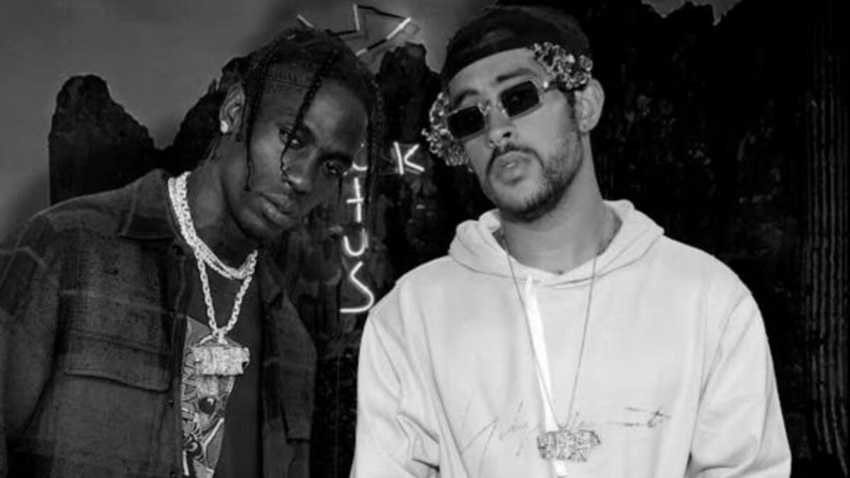 Se filtró la colaboración de Bad Bunny y Travis Scott