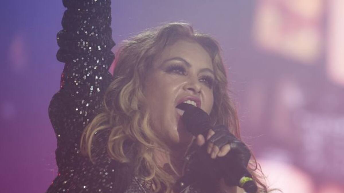 Las redes se ceban con Paulina Rubio tras su actuación en Tenerife