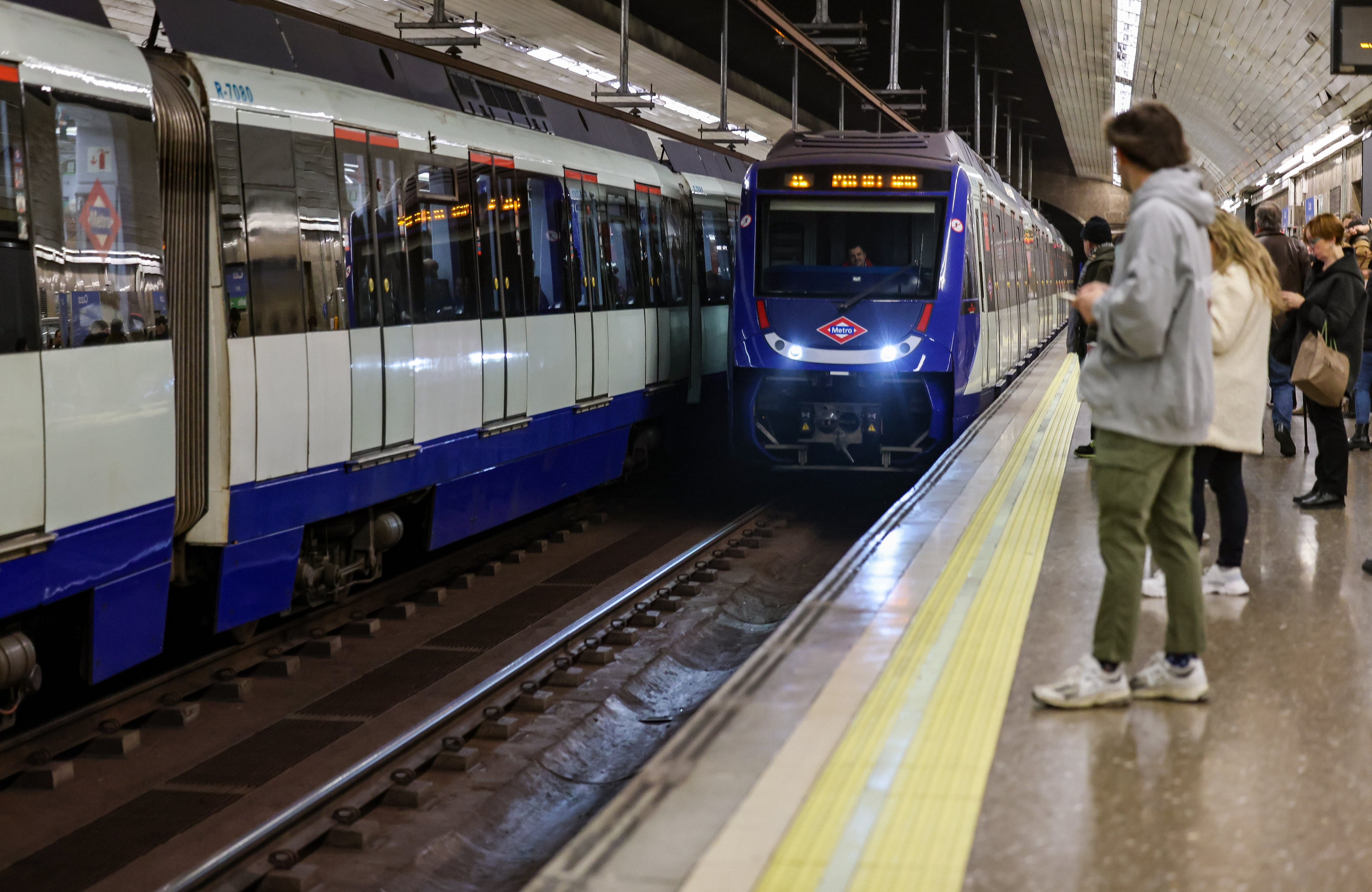 Vagón del Metro de Madrid