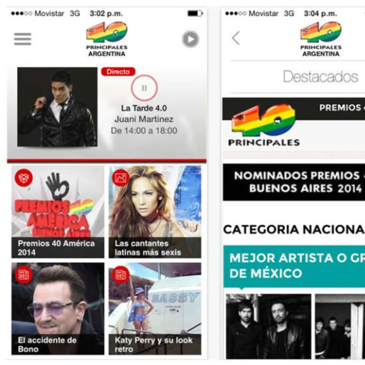 Descargá la nueva versión para IOS de la App de 40P