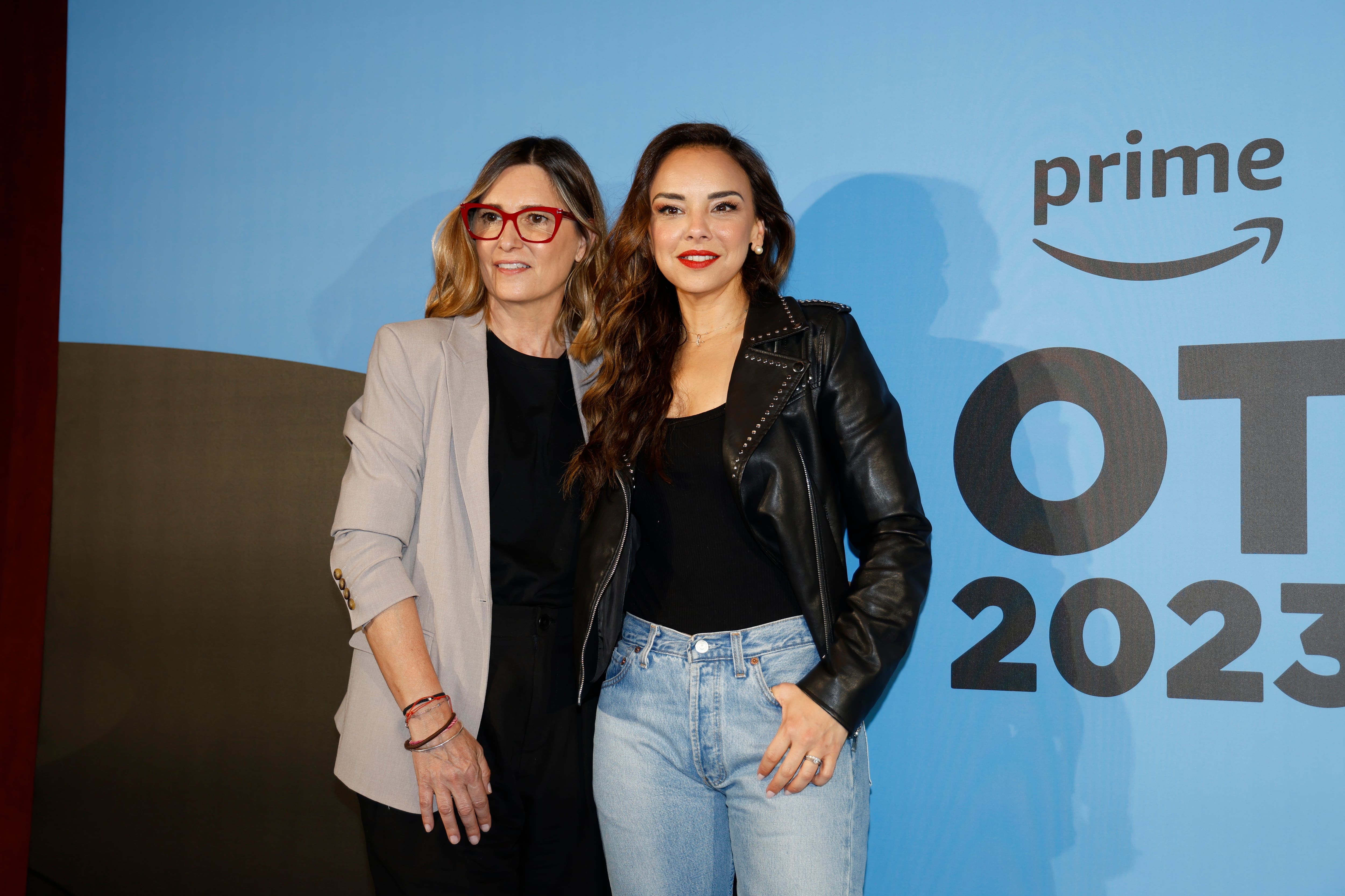 Noemí Galera y Chenoa, directora de la Academia y presentadora de &#039;OT 2023&#039;