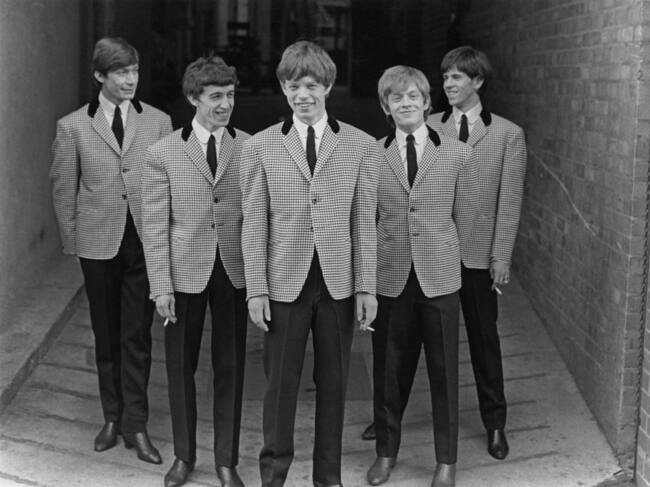 Los Rolling Stones en una foto de 1963