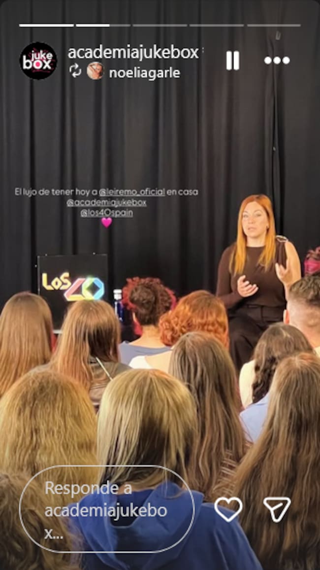 Leire Martínez imparte una Masterclass en Jukebox.