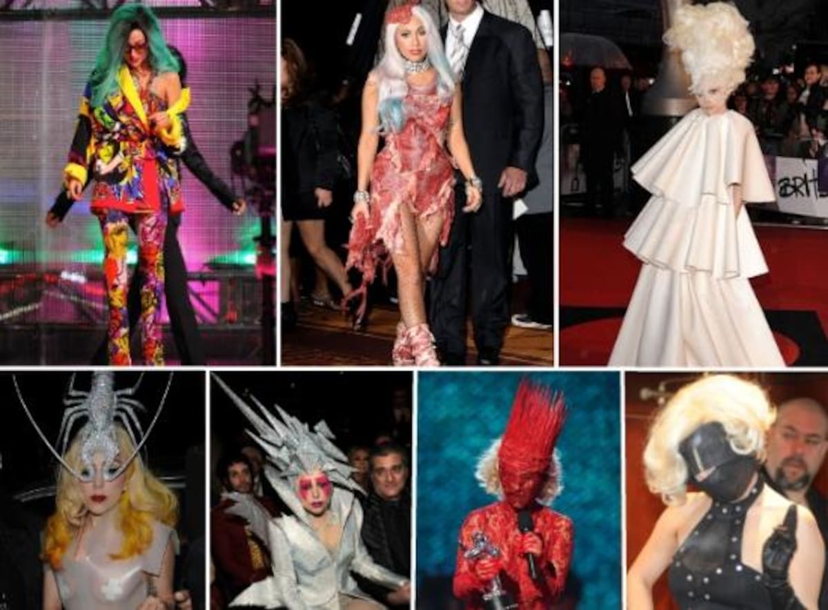 LADY GAGA encabeza el ranking de las cantantes con los looks más desastrosos del siglo. En tndncias 4.0 hemos sido incapaces de elegir el modelito más ridículo. ¿Y tú? ¿Te atreves a decidirte por alguno?