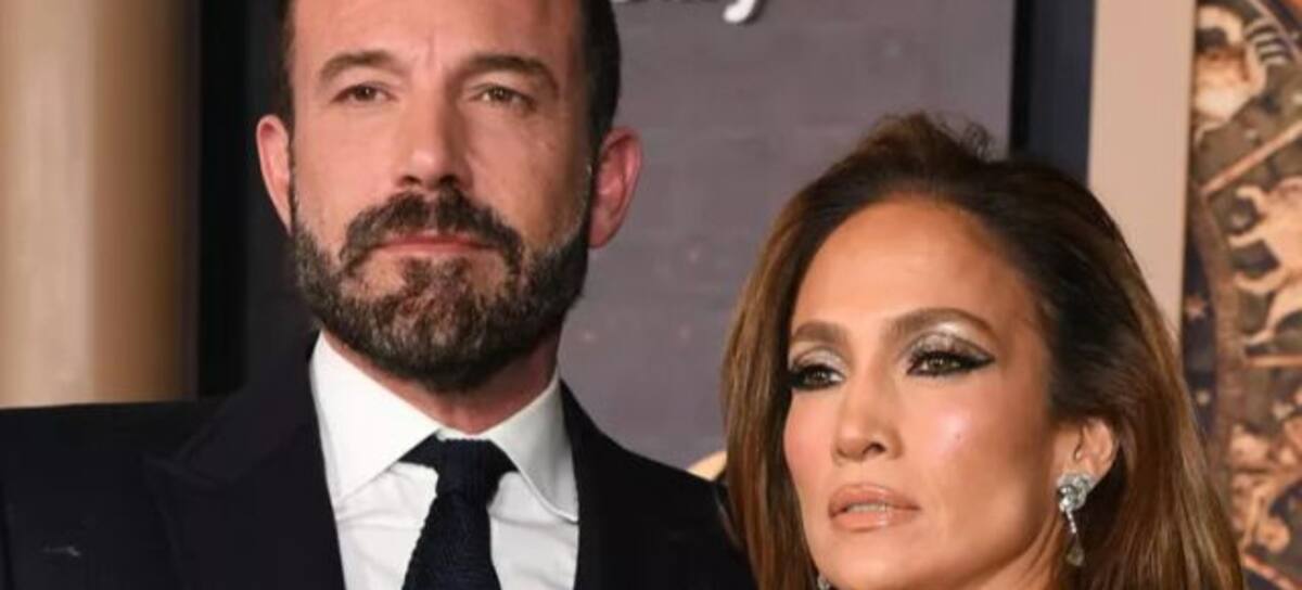 El actor y la cantante JLo llevan 2 años de casados.