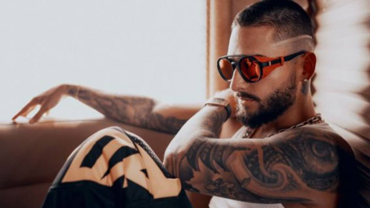 Maluma revolucionó las redes sociales con una polémica foto desnudo