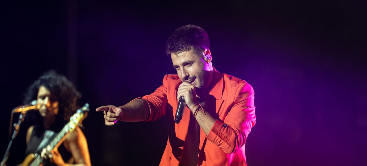 Antonio José en concierto.