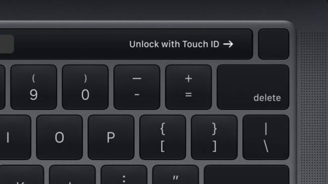 Nuevo teclado, Touch Bar y Touch ID