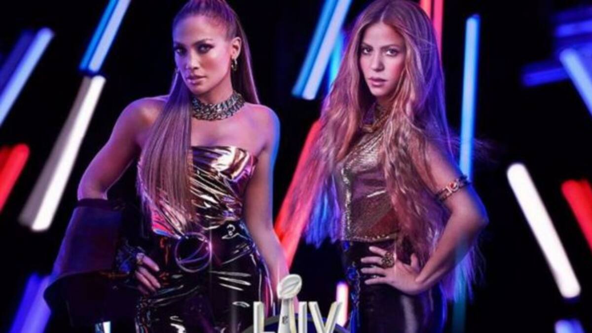 ¡Es oficial! Shakira y JLO estarán en el medio tiempo del Super Bowl