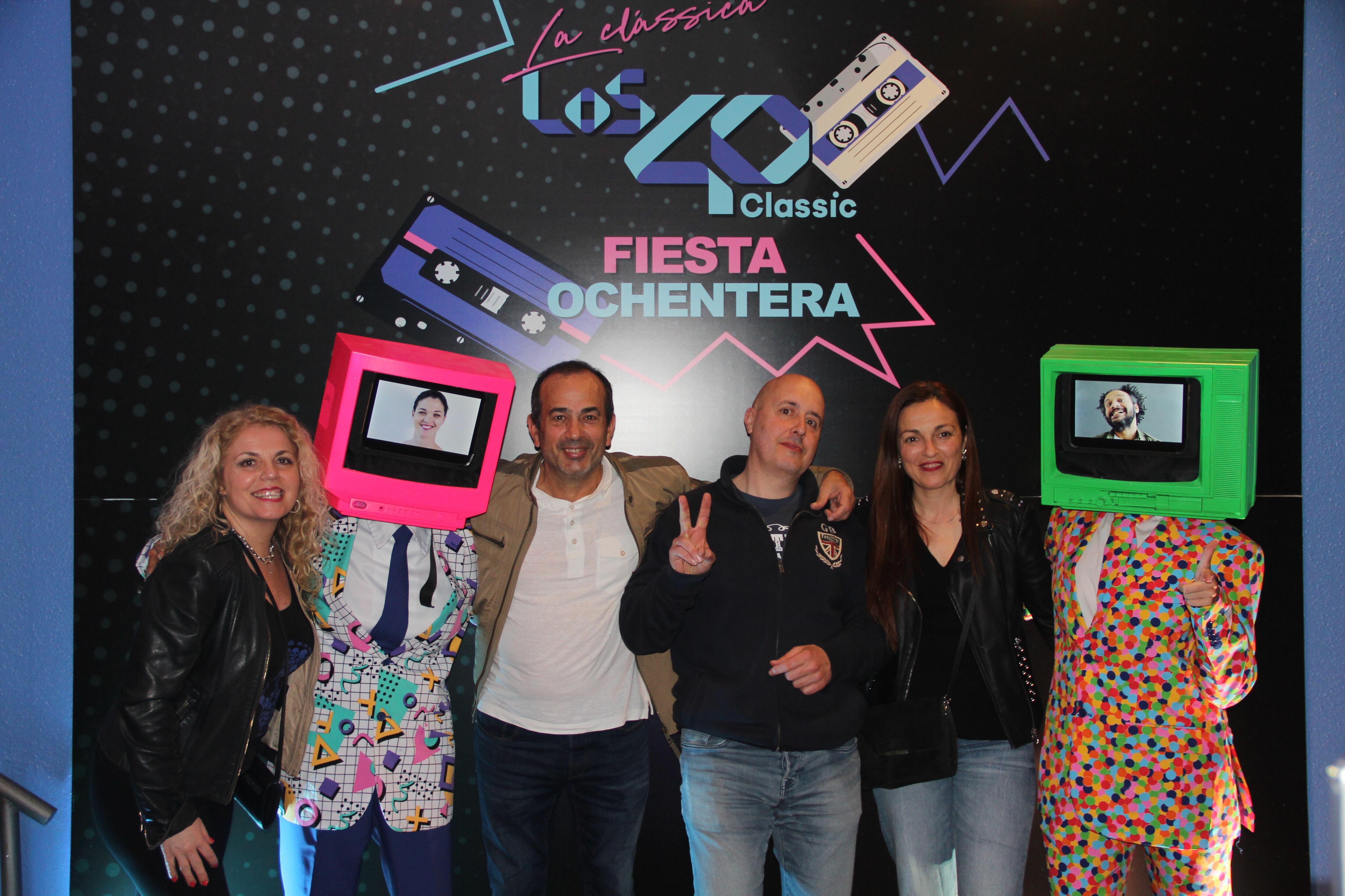 La Clássica Fiesta Ochentera, en Lugo. Foto cedida por Gaby Davila (LOS40 Galicia)