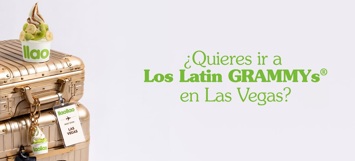 llaollao te lleva a los Latin Grammy