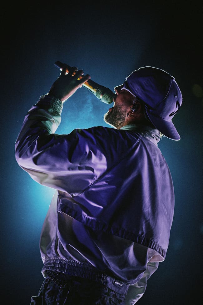 Feid en concierto