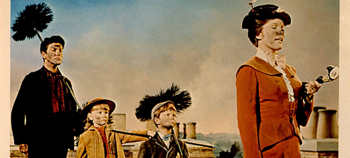 La película &#039;Mary Poppins&#039; se estrenó en 1964.