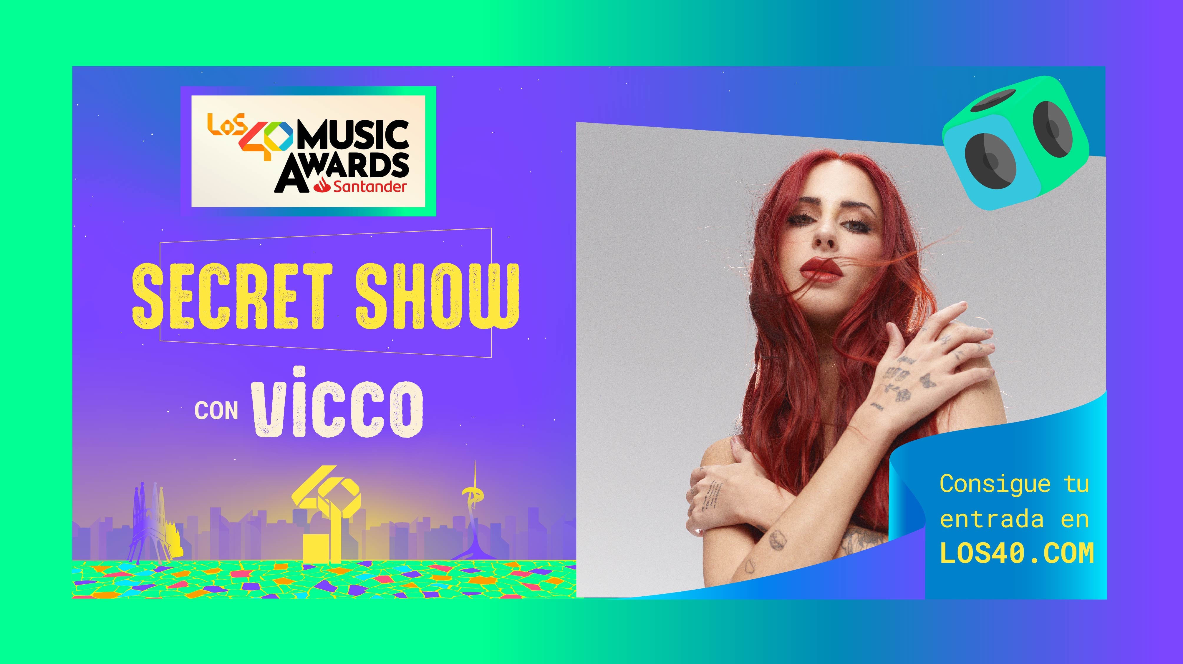 Vicco, confirmada para el primer Secret Show de la Music Week de LOS40.