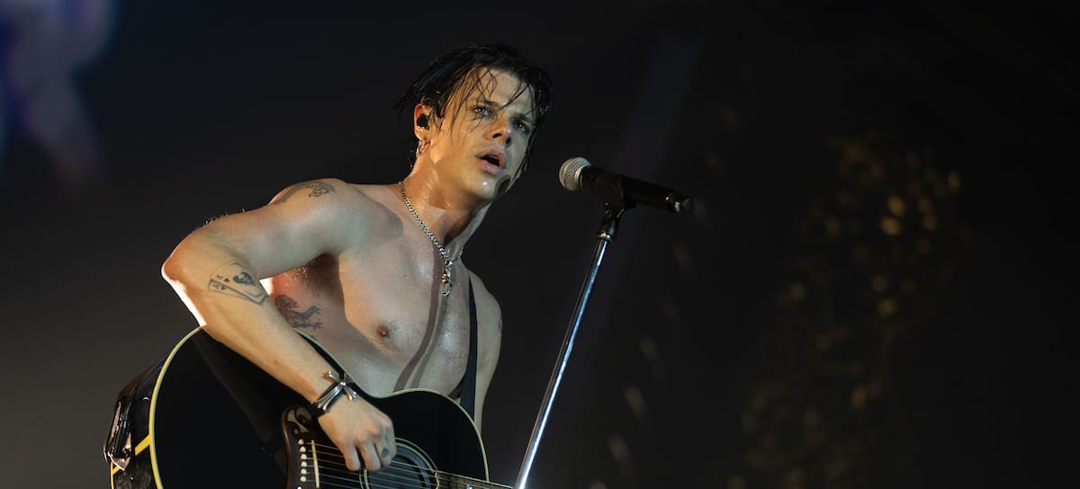 Yungblud en concierto en The 3Arena de Dublín, abril de 2026