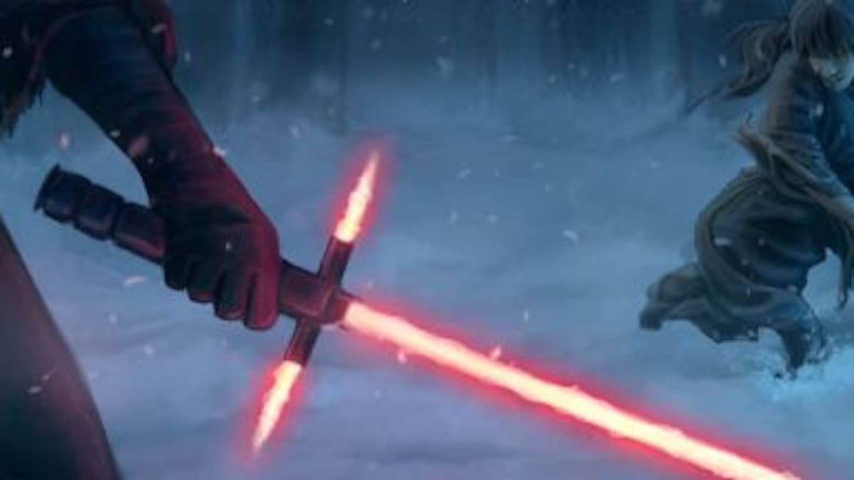 Construyó un sable como los de Star Wars... y funciona!