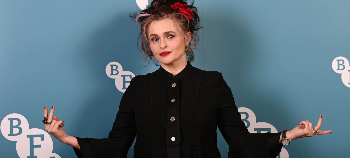 LONDON, ENGLAND - JANUARY 26: Helena Bonham Cart during the BFI Preview of "Nolly" at BFI Southbank on January 26, 2023 in London, England. (Photo by Eamonn M. McCormack/Getty Images)