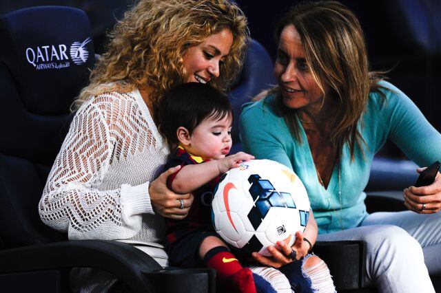 Shakira, una habitual del Camp Nou.