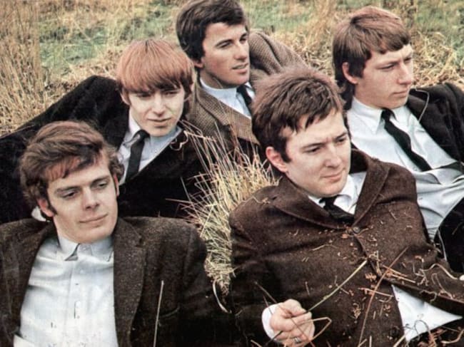 Los integrantes de The Yardbirds, entre los que estaba Eric Clapton.