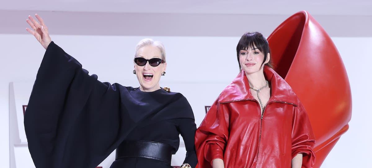 Anne Hathaway y Meryl Streep