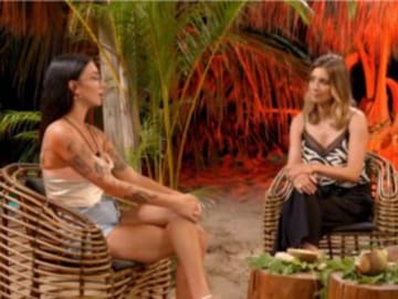 Sandra Barneda reflexiona sobre el amor con Naomi tras ver 10 minutos a Adrián en ‘La isla de las tentaciones’