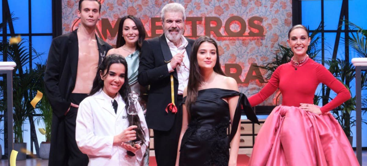 Beatriz Luengo gana 'Maestros de la costura celebrity 2'.