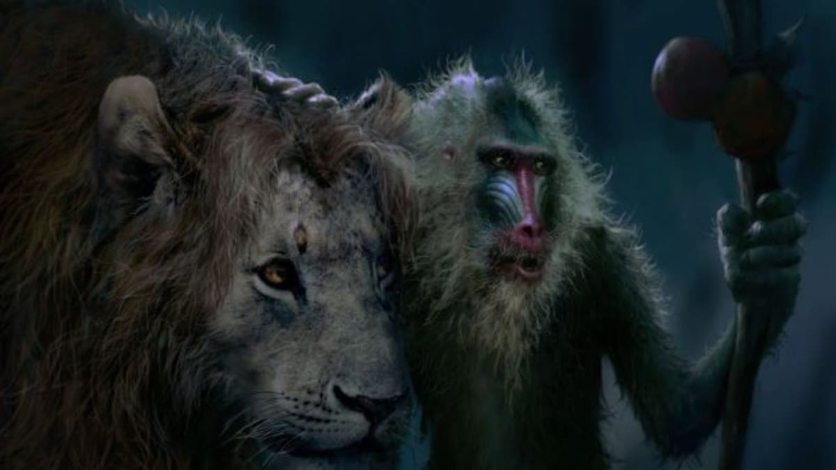 ¡Presten atención! Así luce 'El Rey León' en carne y hueso