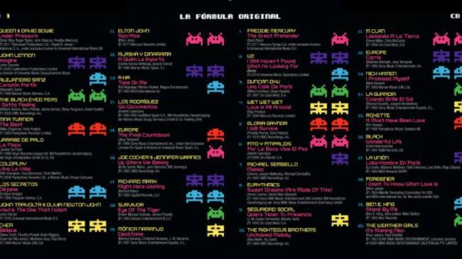 Lista de canciones de LOS40 Classic: la fórmula original volumen 3