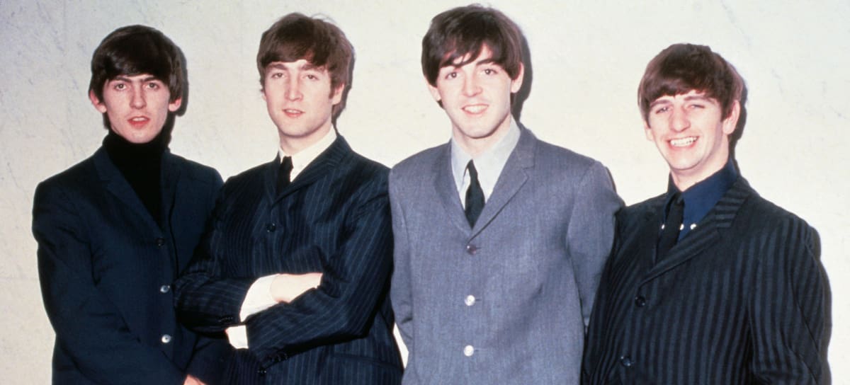 The Beatles: George Harrison, John Lennon, Paul McCartney y Ringo Starr, en 1965.