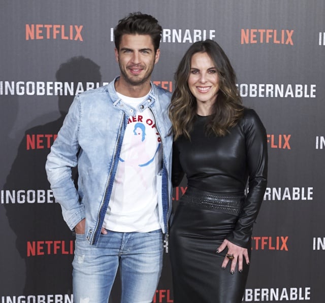 Maxi Iglesias y Kate del Castillo en la presentación de Ingobernable en Madrid