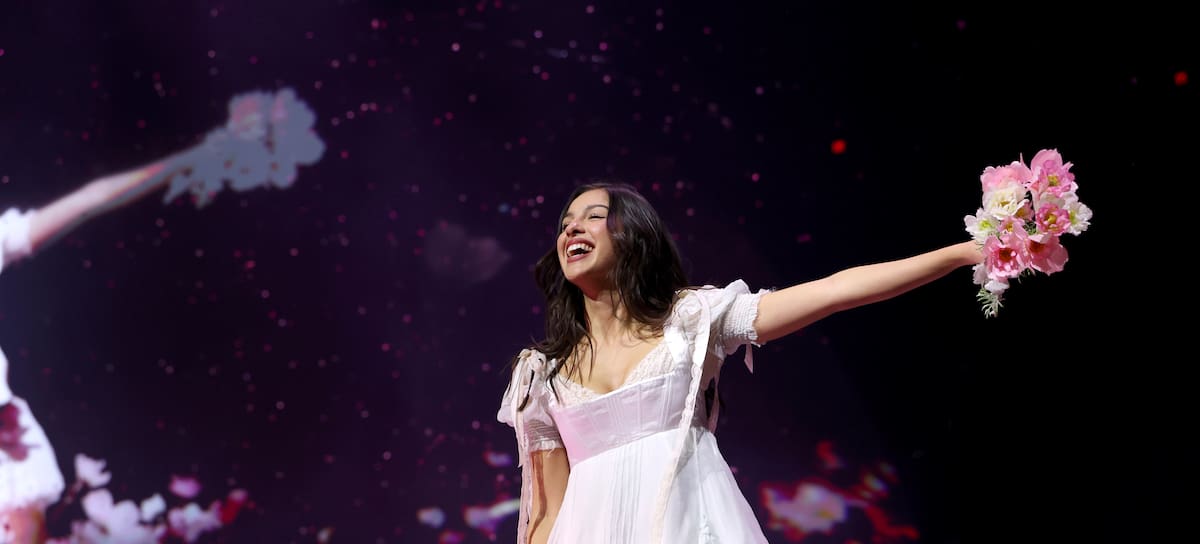 Olivia Rodrigo en el primer concierto de su gira 'The Unraveled Tour' en Conneticut, 26 de septiembre de 2026.