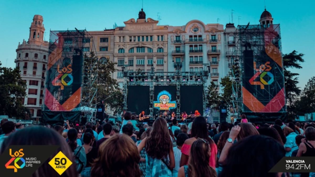 Valencia se volcó con #50deLOS40 (IV)