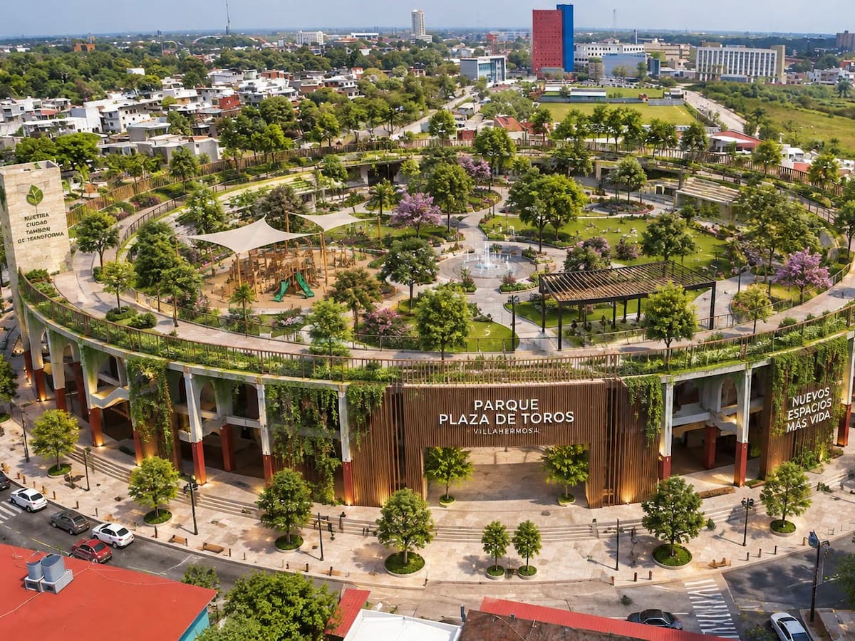 De plaza de toros a "plaza de todos": el ejemplo de Villahermosa (México)