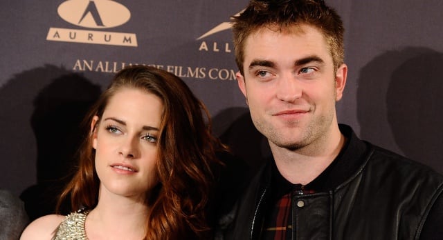 Kristen Stewart y Robert Pattinson, 2012.