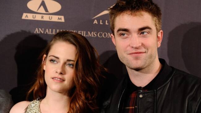 Kristen Stewart y Robert Pattinson, 2012.