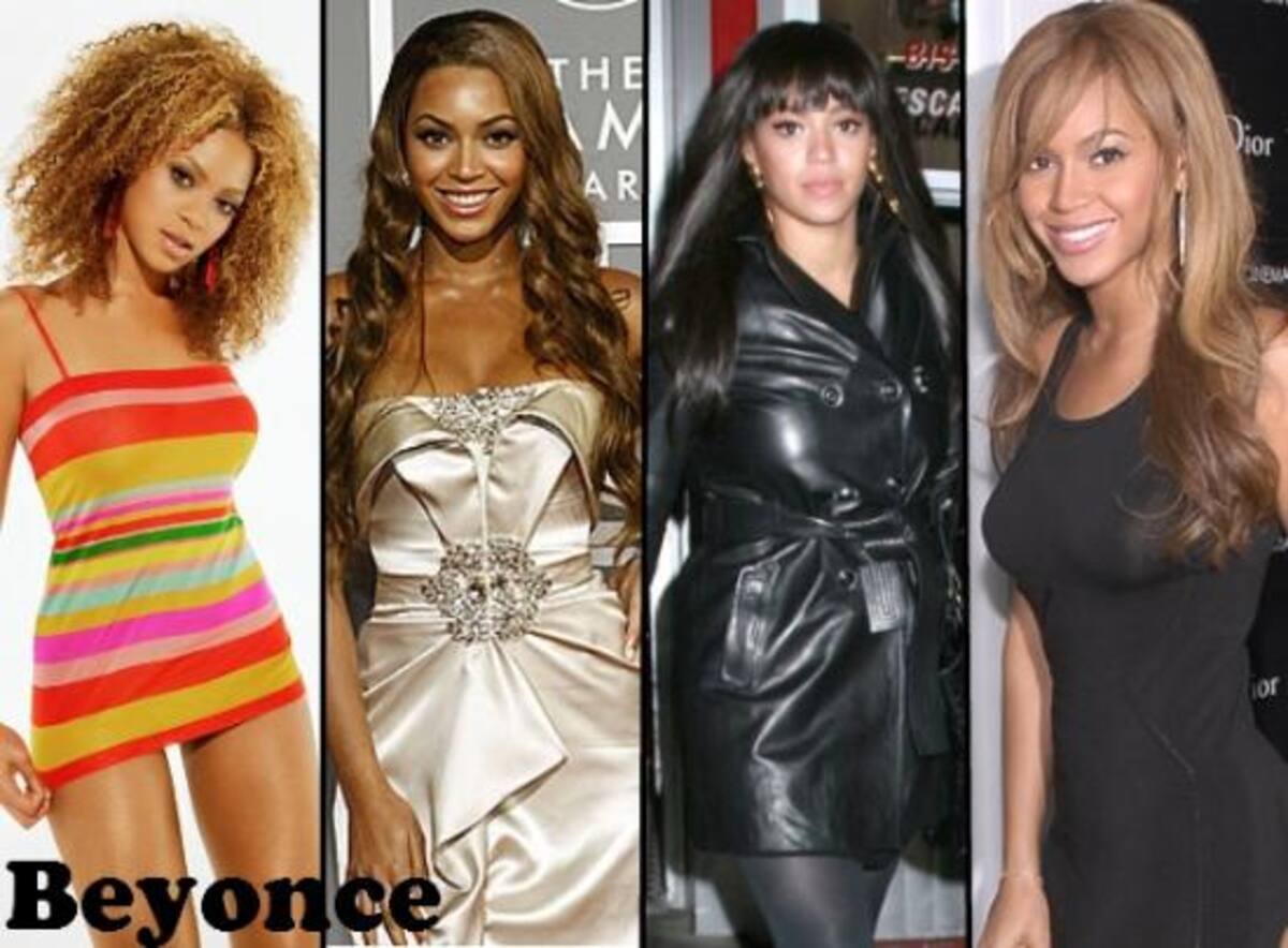 BEYONCE:De rubia a morena, de pelo afro al alisado japonés. La guapísima Beyonce no se limita solo a cambiar de corte y color de pelo sino que ha ido más allá... Ha cambiado su piel al color blanco. ¿Qué look te gusta más? El antes o el despúes
