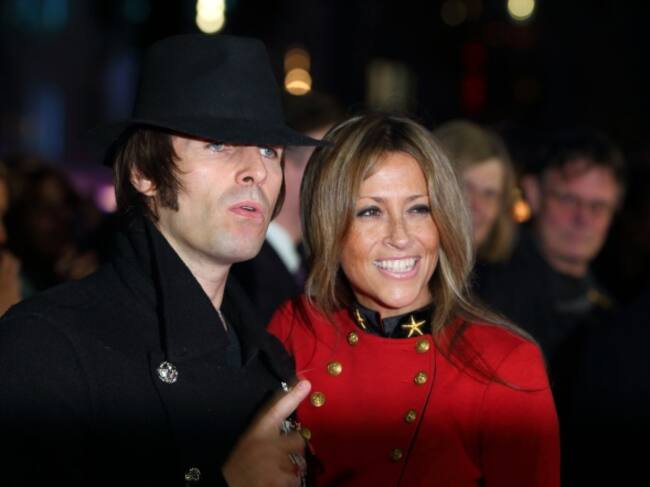 Liam Gallagher y Nicole Appleton en 2012