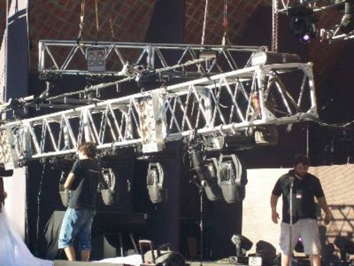 Preparativos del Show