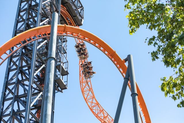 El parque de atracciones de Madrid.