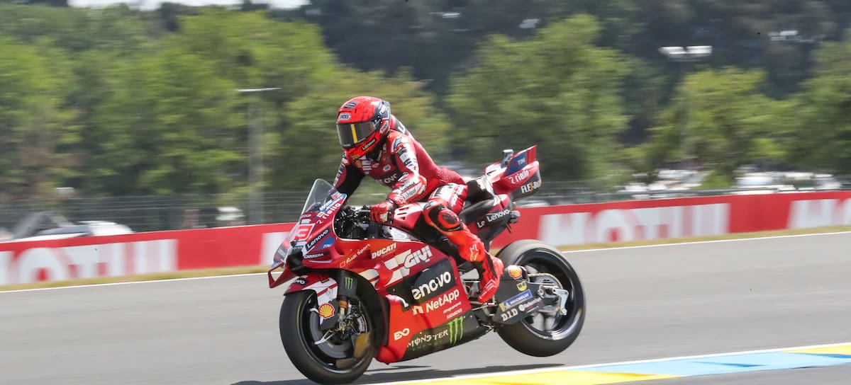 Marc Márquez en el GP de Francia