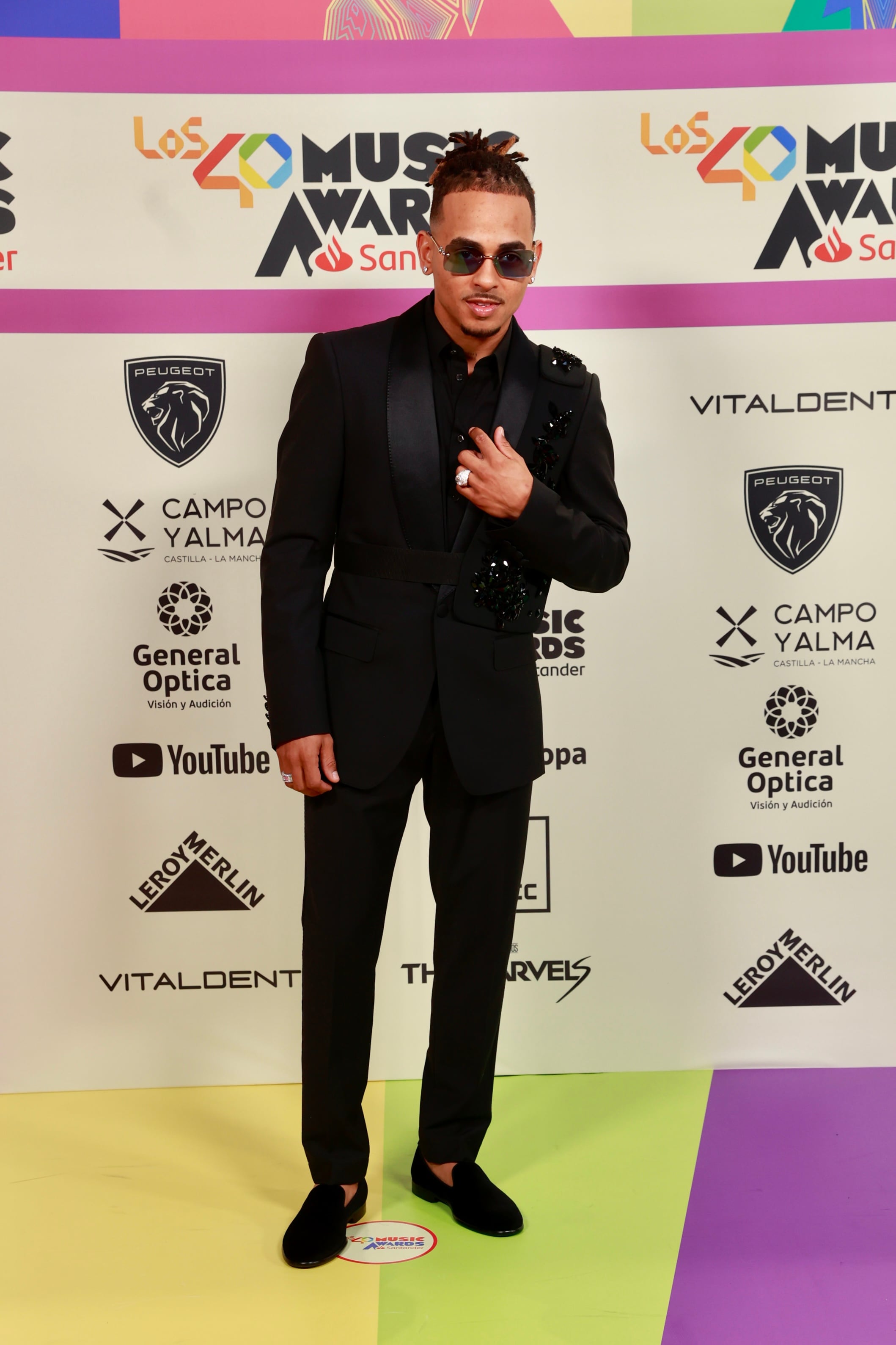 Ozuna en la alfombra roja de LOS40 Music Awards Santander 2023 / Foto: Jorge París y Elena Buenavista