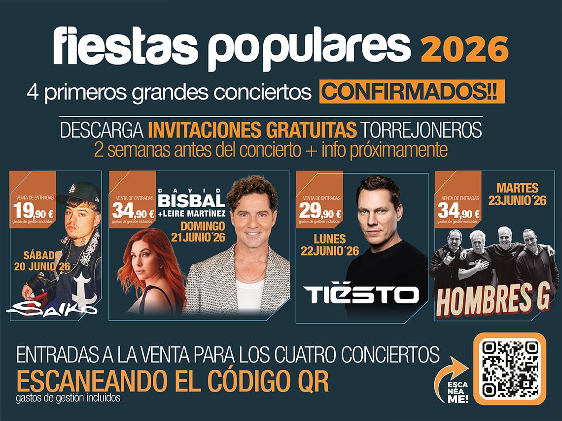 Fiestas Populares de Torrejón de Ardoz 2026.