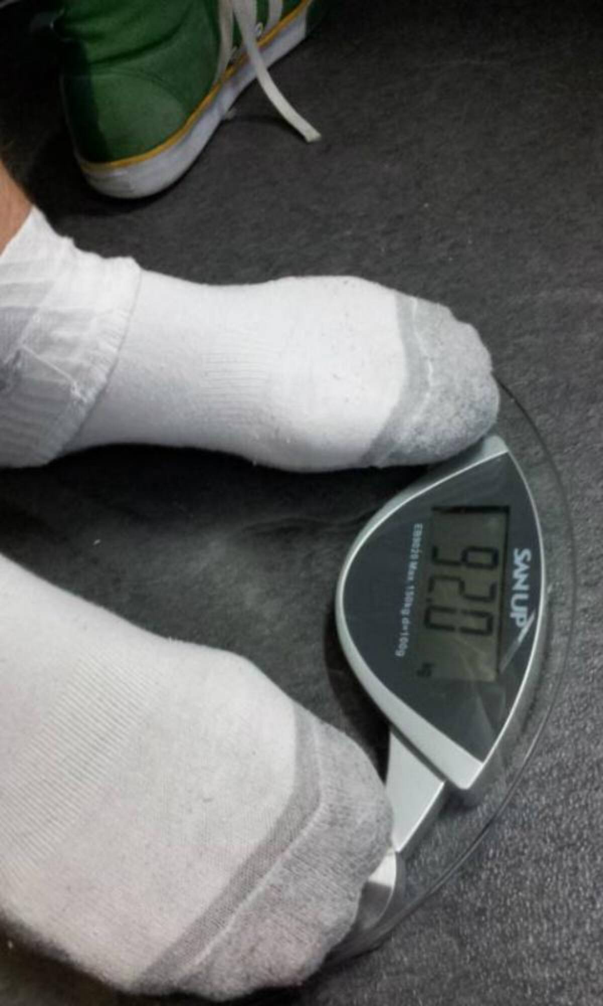 Y la balanza no tuvo piedad 92 kg clavados...