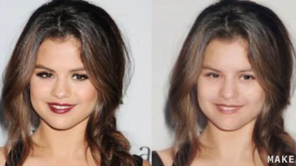 ¡Esta App muestra a las famosas sin maquillaje!