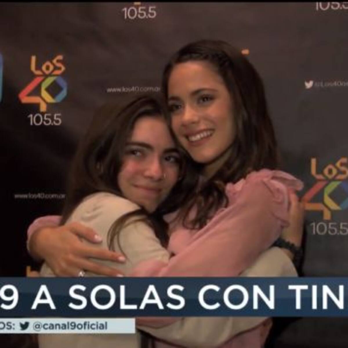 ¡Así fue la cobertura de Telenueve en la visita de Tini a LOS40!