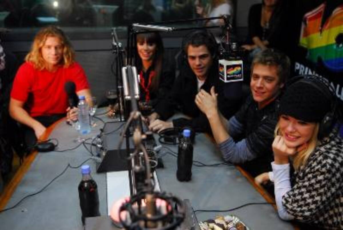 Estudio abierto con los Teen Angels en 40 Principales