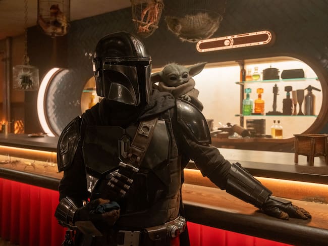 Mandalorian y Grogu. / Nicola Goode.